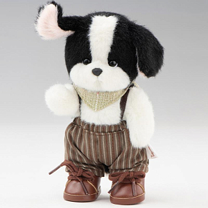 Собачка Lina TeddyTales, куратор "Коридора мыслей", Беннетт, брелок, XS, 15 см